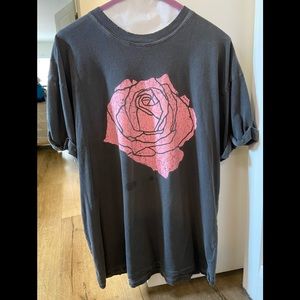 Free People(Girl Dangerous) Rose Boyfriend Tee
